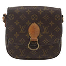 LOUIS VUITTON Monogram Saint Cloud MM Shoulder Bag M51243 LV Auth BA8107-13