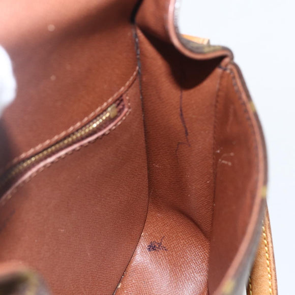 LOUIS VUITTON Monogram Saint Cloud MM Shoulder Bag M51243 LV Auth BA8107