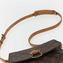 LOUIS VUITTON Monogram Saint Cloud MM Shoulder Bag M51243 LV Auth BA8107-8