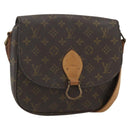 LOUIS VUITTON Monogram Saint Cloud GM Shoulder Bag M51242 LV Auth BA8108-1