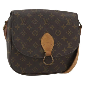 LOUIS VUITTON Monogram Saint Cloud GM Shoulder Bag M51242 LV Auth BA8108