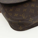 LOUIS VUITTON Monogram Saint Cloud GM Shoulder Bag M51242 LV Auth BA8108-16