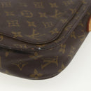 LOUIS VUITTON Monogram Saint Cloud GM Shoulder Bag M51242 LV Auth BA8108-17