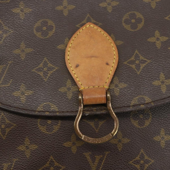 LOUIS VUITTON Monogram Saint Cloud GM Shoulder Bag M51242 LV Auth BA8108