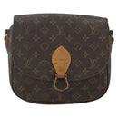 LOUIS VUITTON Monogram Saint Cloud GM Shoulder Bag M51242 LV Auth BA8108-13