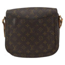 LOUIS VUITTON Monogram Saint Cloud GM Shoulder Bag M51242 LV Auth BA8108-2