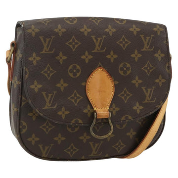 LOUIS VUITTON Monogram Saint Cloud GM Shoulder Bag M51242 LV Auth BA8109