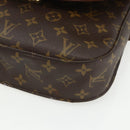 LOUIS VUITTON Monogram Saint Cloud GM Shoulder Bag M51242 LV Auth BA8110-15