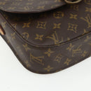 LOUIS VUITTON Monogram Saint Cloud GM Shoulder Bag M51242 LV Auth BA8110-16