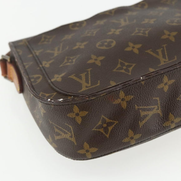 LOUIS VUITTON Monogram Saint Cloud GM Shoulder Bag M51242 LV Auth BA8110