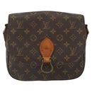 LOUIS VUITTON Monogram Saint Cloud GM Shoulder Bag M51242 LV Auth BA8110-13