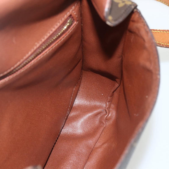 LOUIS VUITTON Monogram Saint Cloud GM Shoulder Bag M51242 LV Auth BA8110