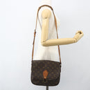 LOUIS VUITTON Monogram Saint Cloud GM Shoulder Bag M51242 LV Auth BA8110-26