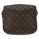 LOUIS VUITTON Monogram Saint Cloud GM Shoulder Bag M51242 LV Auth BA8110-2