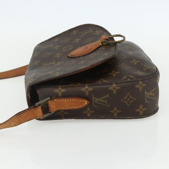 LOUIS VUITTON Monogram Saint Cloud GM Shoulder Bag M51242 LV Auth BA8110