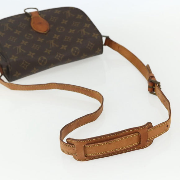 LOUIS VUITTON Monogram Saint Cloud GM Shoulder Bag M51242 LV Auth BA8110