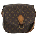 LOUIS VUITTON Monogram Saint Cloud GM Shoulder Bag M51242 LV Auth BA8111-1