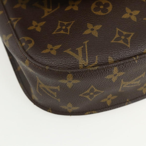 LOUIS VUITTON Monogram Saint Cloud GM Shoulder Bag M51242 LV Auth BA8111