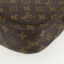 LOUIS VUITTON Monogram Saint Cloud GM Shoulder Bag M51242 LV Auth BA8111-16