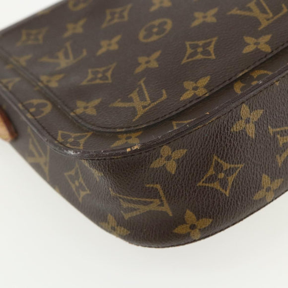 LOUIS VUITTON Monogram Saint Cloud GM Shoulder Bag M51242 LV Auth BA8111