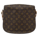 LOUIS VUITTON Monogram Saint Cloud GM Shoulder Bag M51242 LV Auth BA8111-2