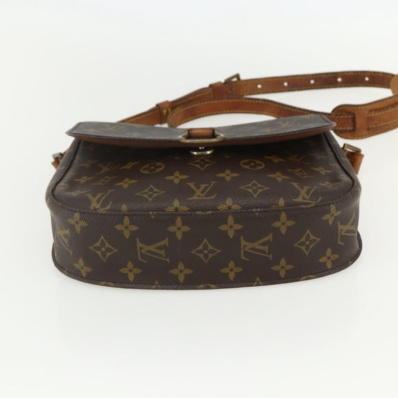 LOUIS VUITTON Monogram Saint Cloud GM Shoulder Bag M51242 LV Auth BA8111