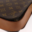LOUIS VUITTON Monogram Cartouchiere MM Shoulder Bag M51253 LV Auth BA8112-14