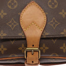 LOUIS VUITTON Monogram Cartouchiere MM Shoulder Bag M51253 LV Auth BA8112-16