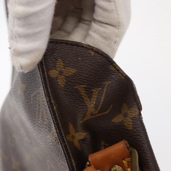 LOUIS VUITTON Monogram Cartouchiere MM Shoulder Bag M51253 LV Auth BA8112