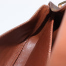 LOUIS VUITTON Monogram Cartouchiere MM Shoulder Bag M51253 LV Auth BA8112-26