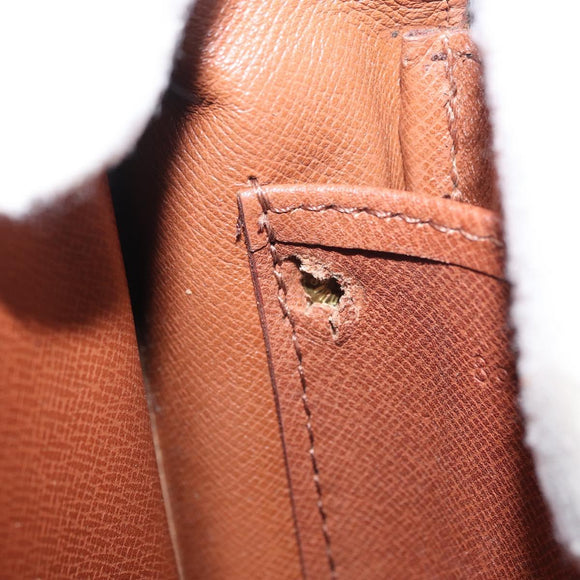 LOUIS VUITTON Monogram Cartouchiere MM Shoulder Bag M51253 LV Auth BA8112