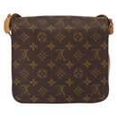 LOUIS VUITTON Monogram Cartouchiere MM Shoulder Bag M51253 LV Auth BA8112-3