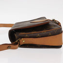 LOUIS VUITTON Monogram Cartouchiere MM Shoulder Bag M51253 LV Auth BA8112-5