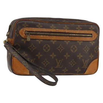 LOUIS VUITTON Monogram Marly Dragonne GM Clutch Bag M51825 LV Auth BA8115