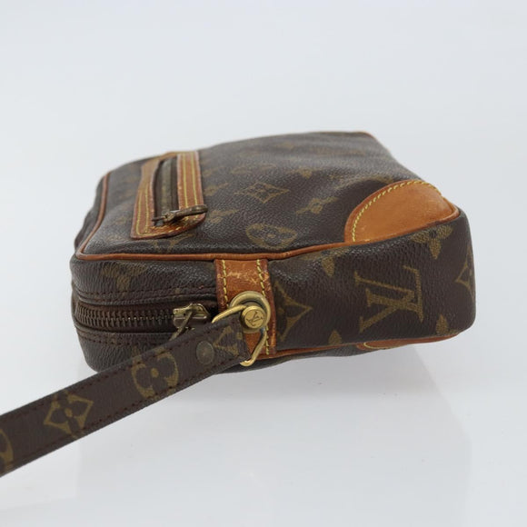 LOUIS VUITTON Monogram Marly Dragonne GM Clutch Bag M51825 LV Auth BA8115