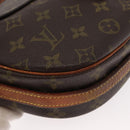 LOUIS VUITTON Monogram Jeune Fille MM Shoulder Bag Vintage M51226 LV Auth BA8117-10