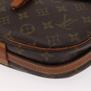 LOUIS VUITTON Monogram Jeune Fille MM Shoulder Bag Vintage M51226 LV Auth BA8117-11