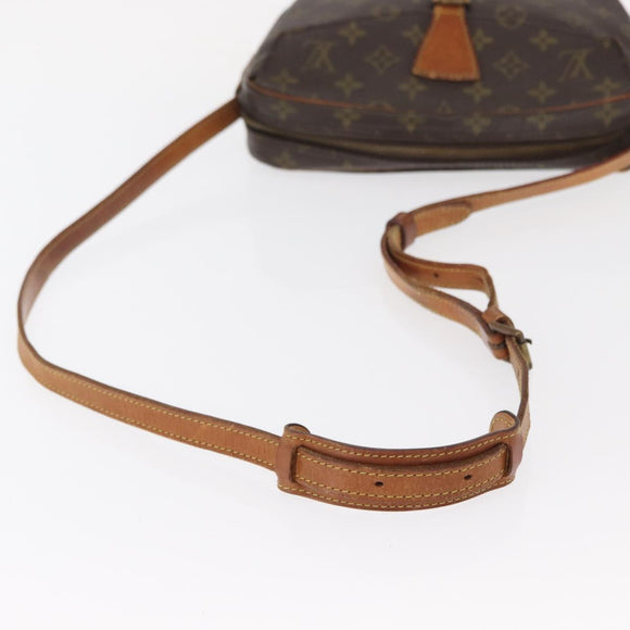 LOUIS VUITTON Monogram Jeune Fille MM Shoulder Bag Vintage M51226 LV Auth BA8117