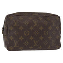 LOUIS VUITTON Monogram Trousse Toilette 23 Clutch Bag M47524 LV Auth BA8118-1