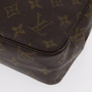 LOUIS VUITTON Monogram Trousse Toilette 23 Clutch Bag M47524 LV Auth BA8118-16
