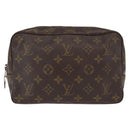 LOUIS VUITTON Monogram Trousse Toilette 23 Clutch Bag M47524 LV Auth BA8118-13