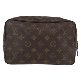 LOUIS VUITTON Monogram Trousse Toilette 23 Clutch Bag M47524 LV Auth BA8118 - 0
