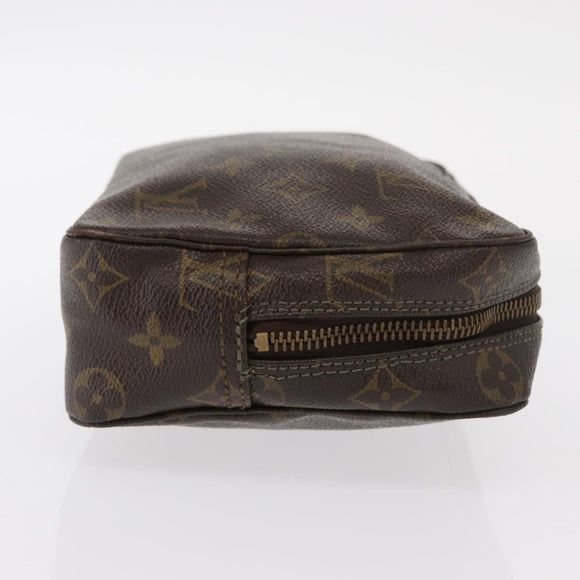 LOUIS VUITTON Monogram Trousse Toilette 23 Clutch Bag M47524 LV Auth BA8118