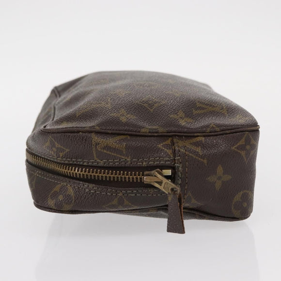LOUIS VUITTON Monogram Trousse Toilette 23 Clutch Bag M47524 LV Auth BA8118