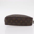 LOUIS VUITTON Monogram Trousse Toilette 23 Clutch Bag M47524 LV Auth BA8118-7