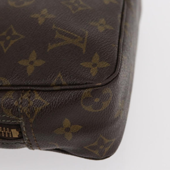LOUIS VUITTON Monogram Trousse Toilette 23 Clutch Bag M47524 LV Auth BA8118