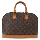 LOUIS VUITTON Monogram Alma Hand Bag M51130 LV Auth BA8119-13