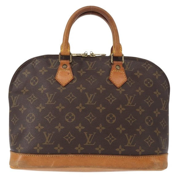 LOUIS VUITTON Monogram Alma Hand Bag M51130 LV Auth BA8119