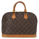 LOUIS VUITTON Monogram Alma Hand Bag M51130 LV Auth BA8119-2