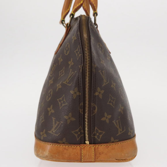 LOUIS VUITTON Monogram Alma Hand Bag M51130 LV Auth BA8119